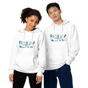 Share Good Energy Classic - Unisex midweight hoodie white