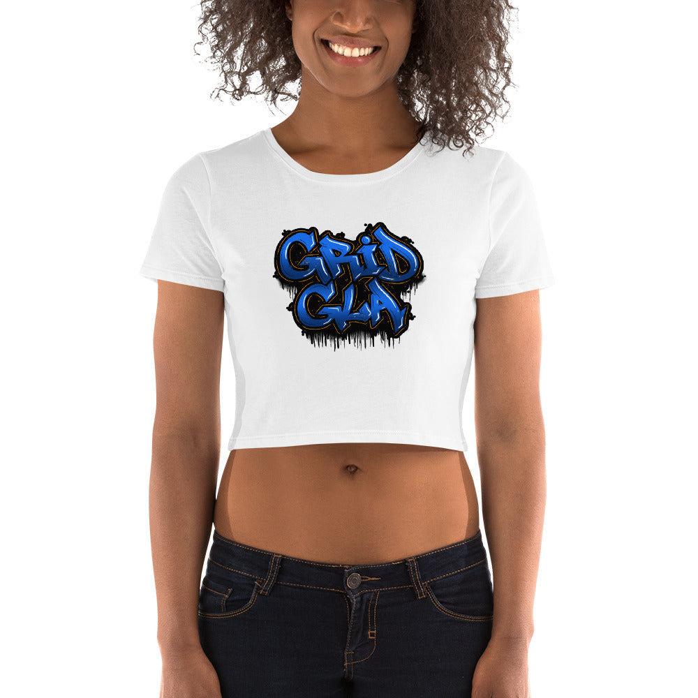 GRID GLA Tag - Women’s Crop Tee multicolor